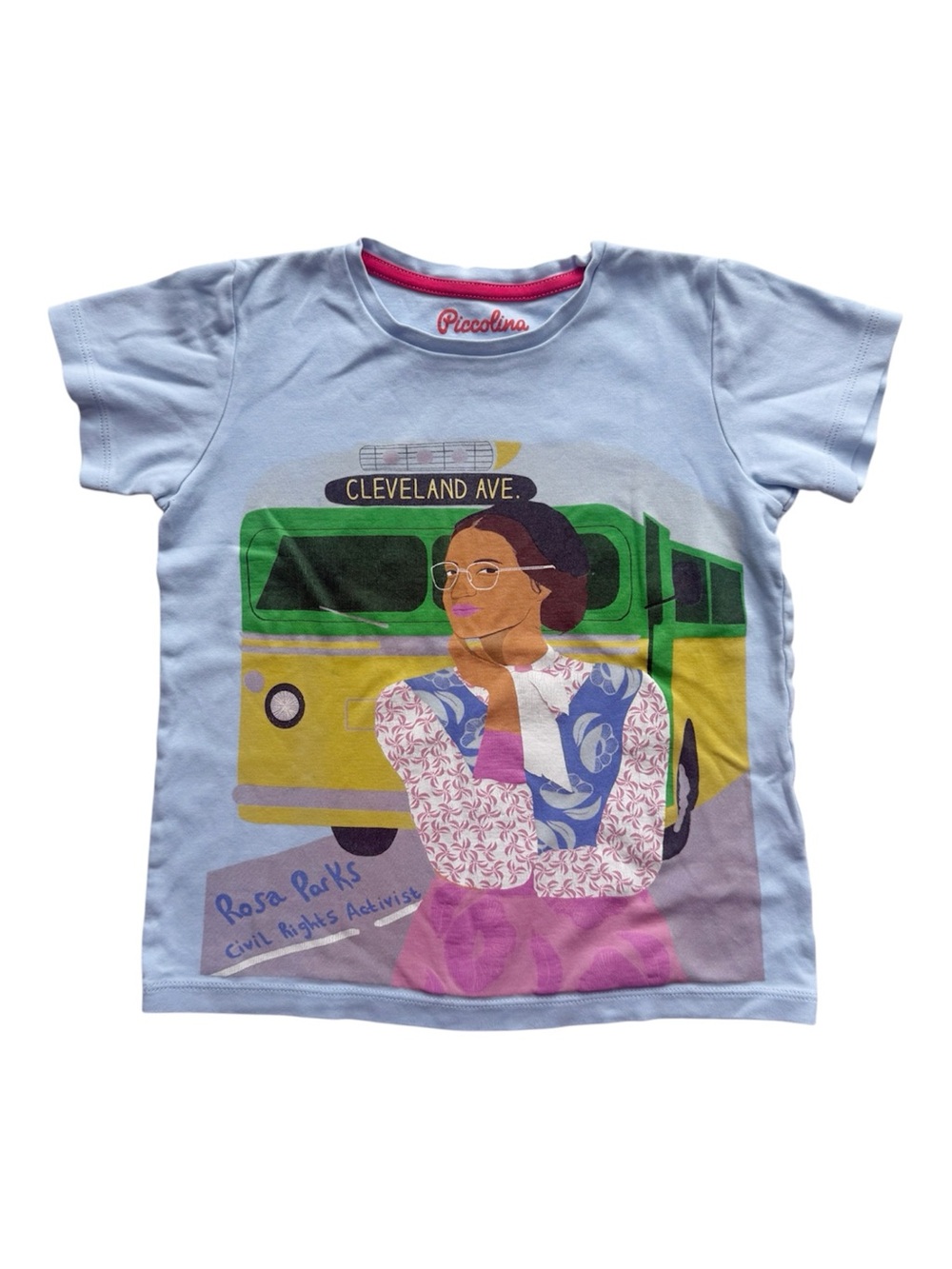 Piccolina Rosa Parks Tee Size 7